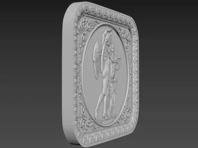 Bas-Relief Angels 3D model