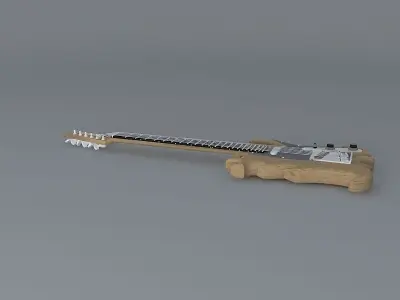 Concept Telecaster guitar Free 3D model