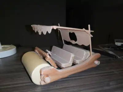 Flintstone Car Free 3D print model