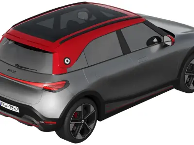 Smart 1 Brabus 3D model