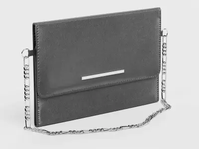 -Leather Handbag- 3D model