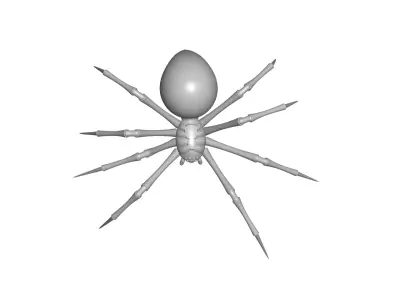 widow spider 3D model