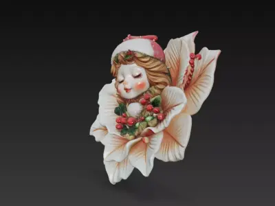 Christmas Creations - Magic Flower 3D print model