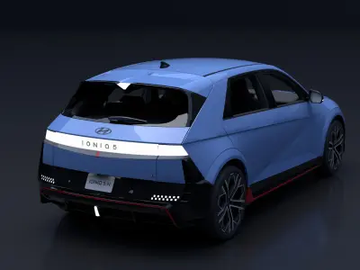 Hyundai Ioniq 5N 3D model