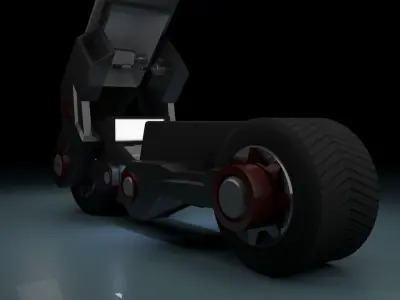 Stealth cycle 3D model