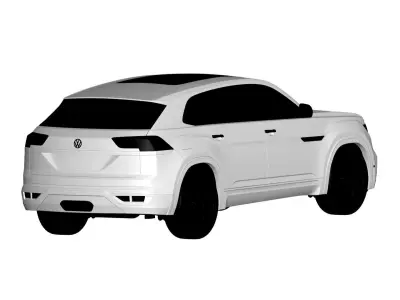 volkswagen atlas 3D model