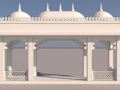 Trident Canopy 3D model