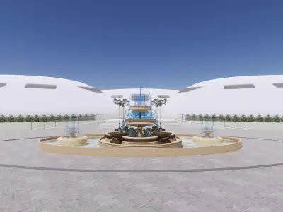 Office Gallery Of The Singkawang Planning Gallery 3D model