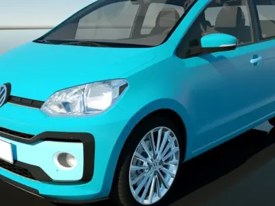 Volkswagen Up 2017 3D model