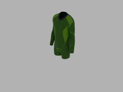 Sport Suit Low-poly 3D model