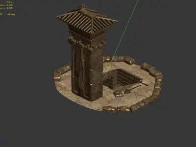 Game Graveyard entrance 063 3D model