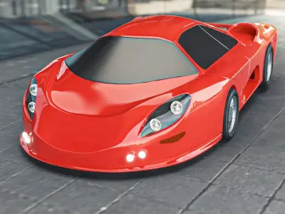Concept car 3D model
