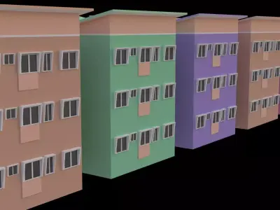 Fancy estate 3D model