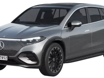 Mercedes-Benz EQS SUV 2023 3D model