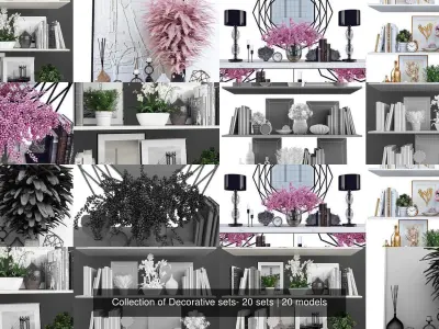 Collection of Decorative sets- 20 sets