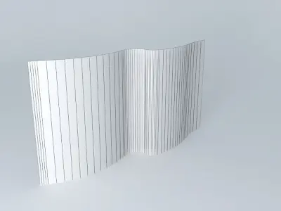 German 20 Reichsmark bill Free 3D model