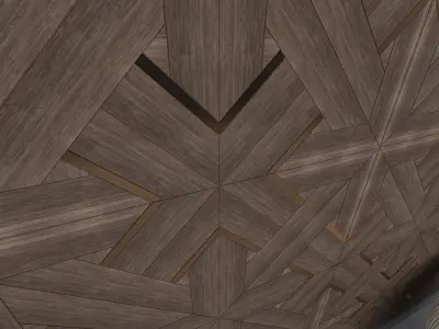 3d wall panel Low-poly 3D model 12