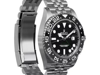 Rolex GMT-Master II Bruce Wayne 3D model