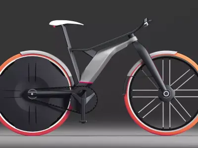 Modular Bike concept model 3D model