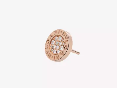 BULGARI - BVLGARI BVLGARI - SIMPLE EARRING 3D print model