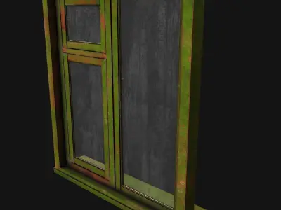 Old window 3D model