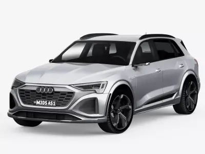 Audi Q8 e-tron 2024 3D model
