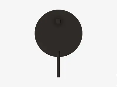 Wall Mixer Tap - Luxury - Sleek - Diverter Low-poly 3D model