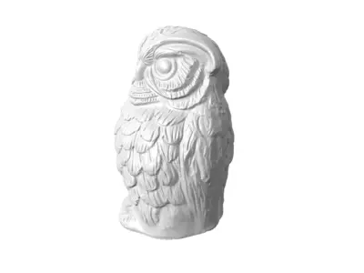 Owl Statue 3D print model