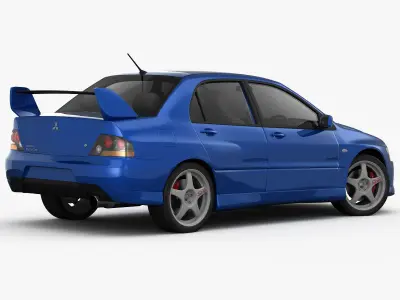 Mitsubishi Lancer Evolution 9 GT 2006 3D model