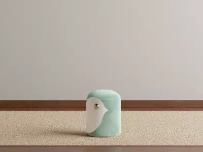 Bird Stool 3D model