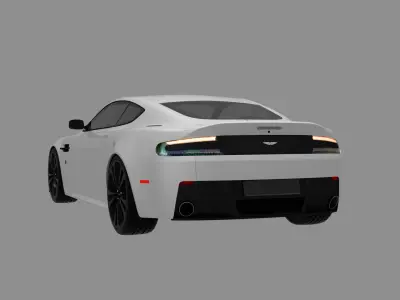 Aston Martin V12 Vantage S 2016 3D model