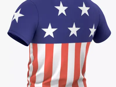 T-Shirt 03 Low-poly 3D model