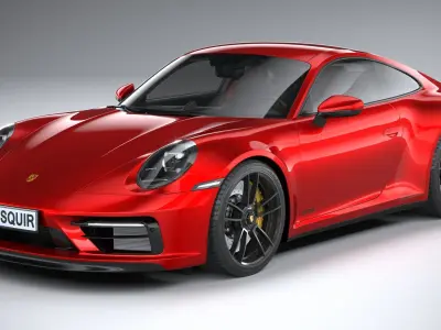 Porsche 911 Carrera GTS 2022 3D model