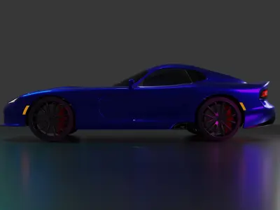Dodge Viper Srt 2015 3D model