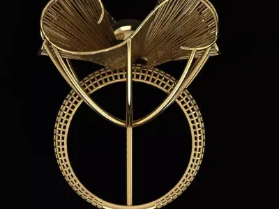 Turkish  Ring 3D print model