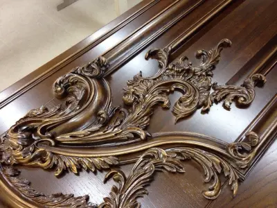 Door baroque 3D print model