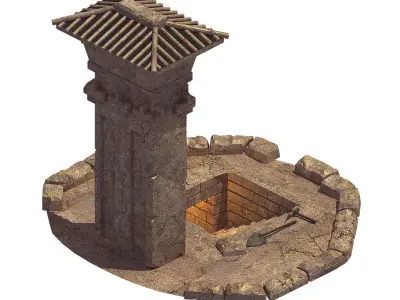 Game Graveyard entrance 063 3D model