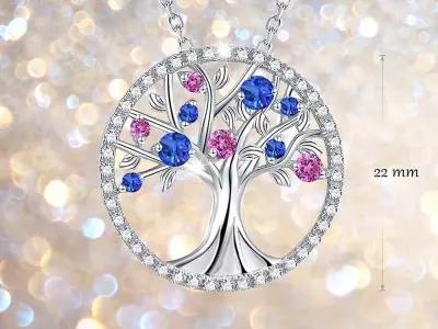 Diamond Tree Of Life 3D print model