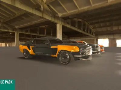 Vehicle Pack - Cars 3D model