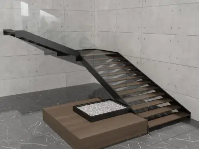 STAIR NO35 A 3D model