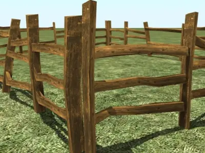 Fence 8 in 1 3D model