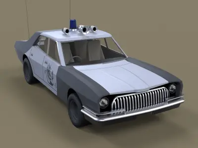 Vehicle from Mad Max II 3D model