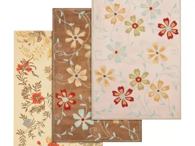 Rug Set 2292 3D model