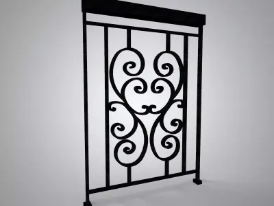 railing 3 3D print model