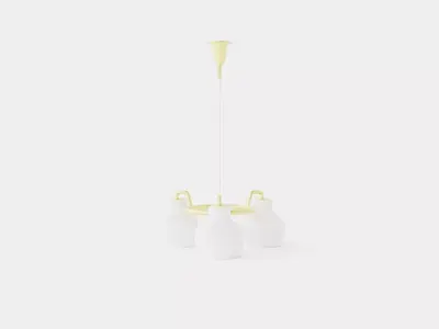 VL Ring Crown 3 Pendant Lamp Low-poly 3D model