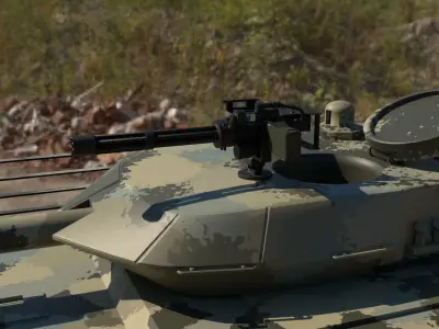 Armoured combat vehicle 3D model