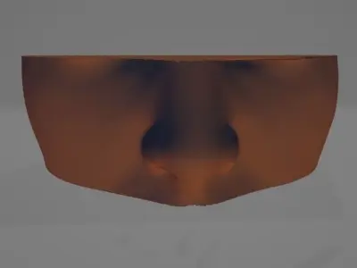 Sculpture - Wall Decoration - Face 3D print model