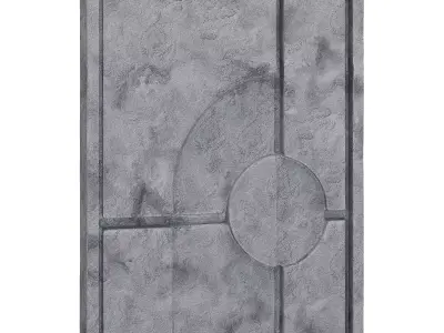 Abstract Wall Panel 2 3D model