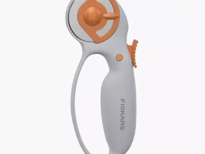 Fiskars Craft Supplies Rotary Cutter 3D model