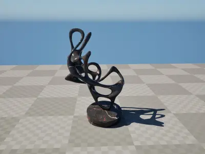 ArchViz Abstract Sculpture 3 3D model